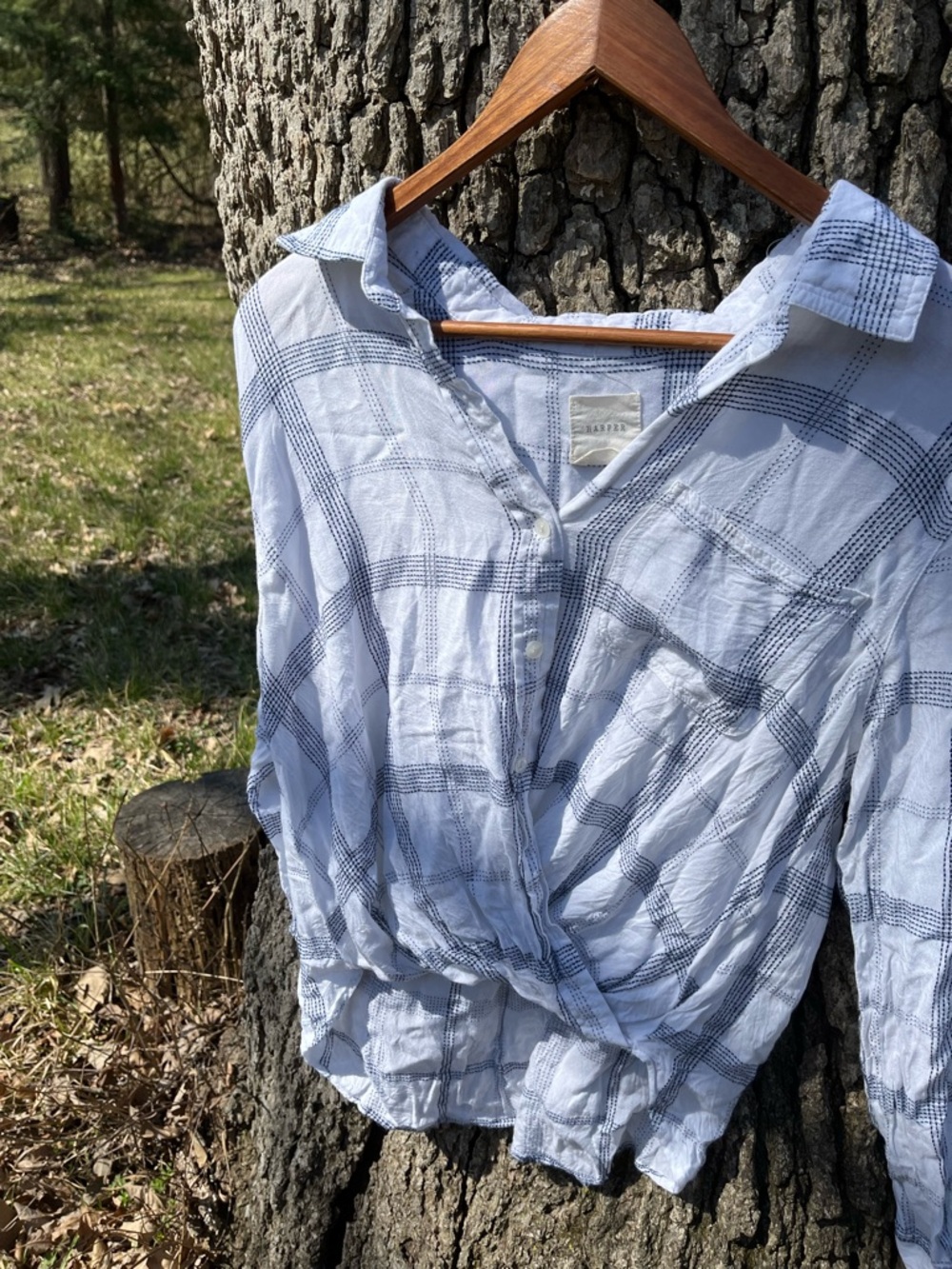 ⭐️Harper Gathered Waist Blouse in size L